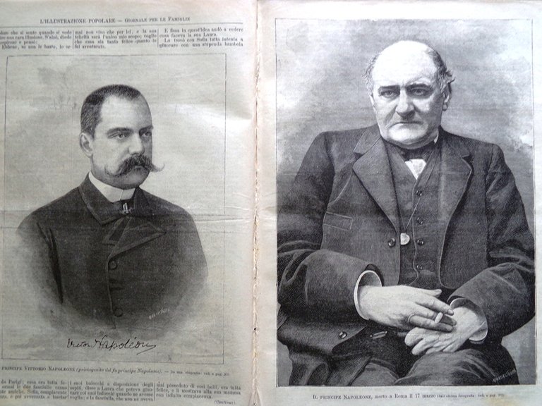 L'illustrazione Popolare 29 Marzo 1891 Moncalieri Sine-Labe Principe Napoleone | Immagine Gallery 5