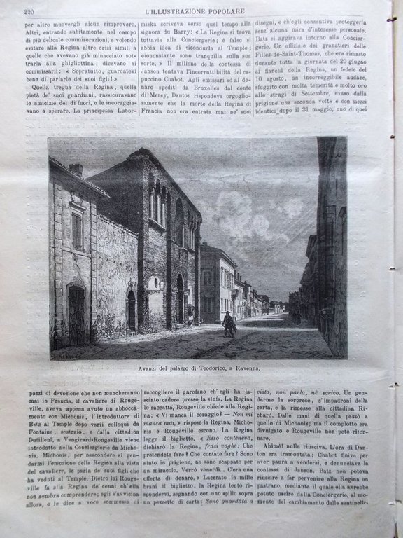 L'illustrazione Popolare 3 Aprile 1881 Terremoto Casamicciola Mongolia Ravenna