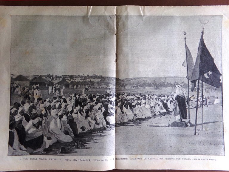 L'Illustrazione Popolare 3 Aprile 1910 Menelik Festa del Ramadan Chartres …