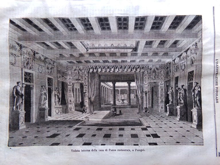 L'illustrazione Popolare 3 Febbraio 1870 Catania Isole Corallo Bora Pansa …