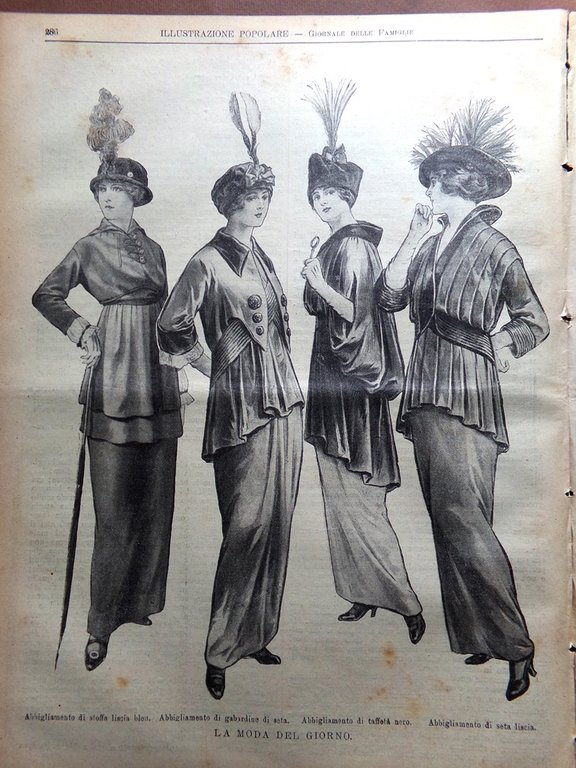 L'Illustrazione Popolare 30 Aprile 1914 Rinascita Messina Liebig Emigranti Heyse