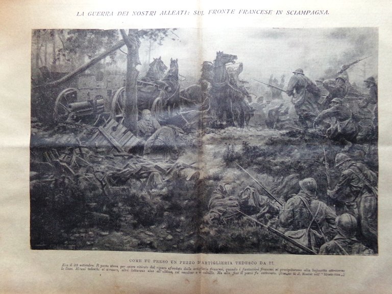 L'Illustrazione Popolare 30 Dicembre 1915 WW1 Don Bosco Cani Esploratori …