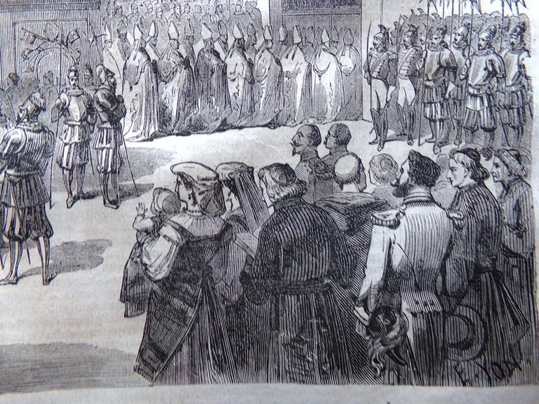 L'illustrazione Popolare 30 Gennaio 1870 Ollivier Concilio Roma Debiti Spertini