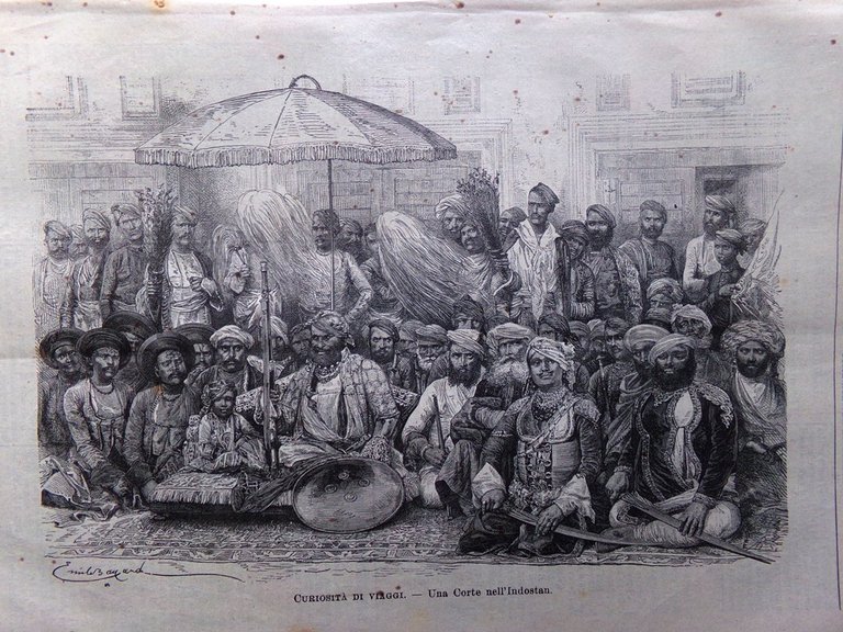 L'illustrazione Popolare 30 Giugno 1889 Quartieri Napoli Lavergne Vulcano Keren