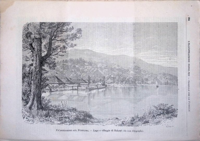 L'Illustrazione Popolare 30 Marzo 1890 Sacchi Ponte sul Fiume Forth …