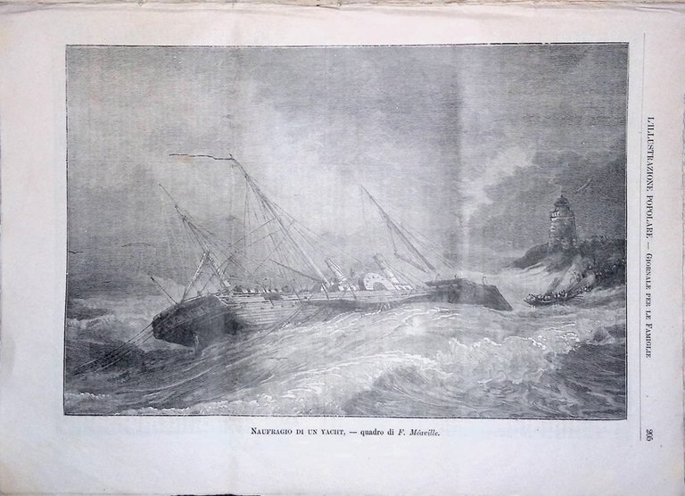 L'Illustrazione Popolare 30 Marzo 1890 Sacchi Ponte sul Fiume Forth …