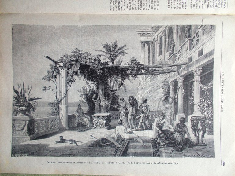 L'illustrazione Popolare 30 Settembre 1883 Cantù Brivio Fata Morgana Elettricità