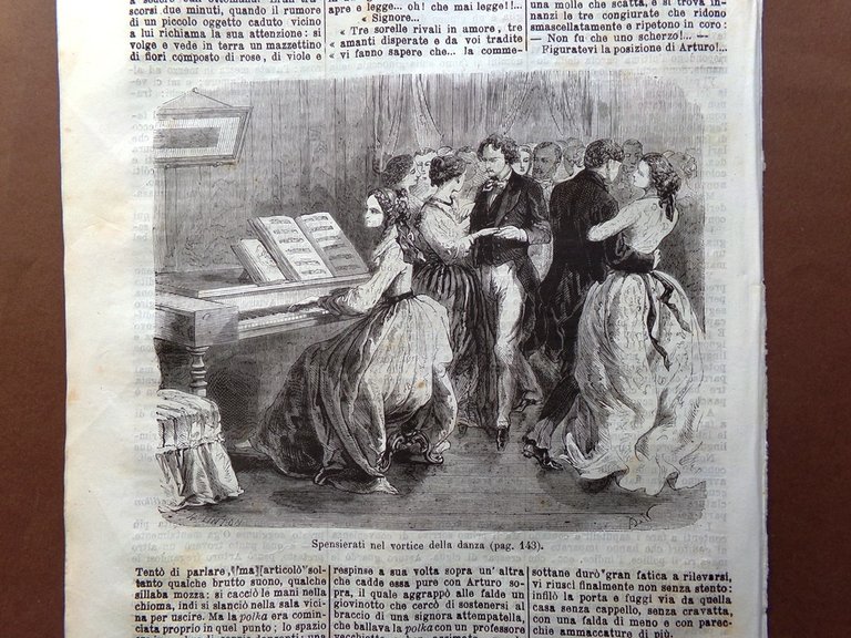 L'Illustrazione Popolare 31 Dicembre 1871 Sommeiller Montevideo Neckarsteinach