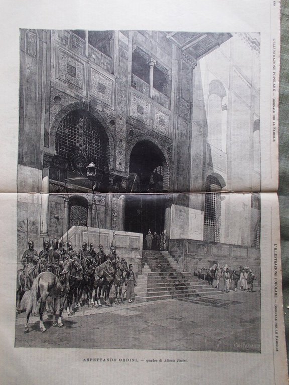 L'illustrazione Popolare 4 Agosto 1889 Amari Ghiron Annamita Via Mala …