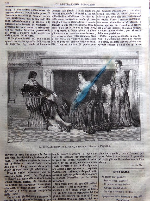 L'Illustrazione Popolare 4 Gennaio 1872 Grattoni Canto di Natale Dickens …