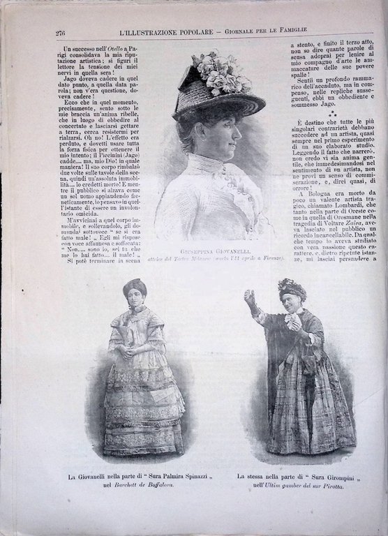 L'Illustrazione Popolare 4 Maggio 1890 Henri Stanley Giovanelli Cosenz Chicago