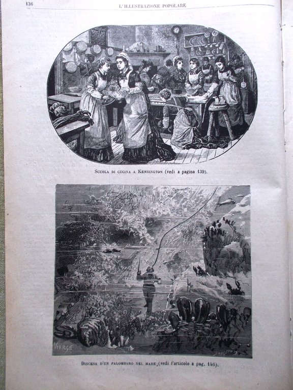 L'illustrazione Popolare 4 Marzo 1883 Richard Wagner Nikolas Lenau Kensington