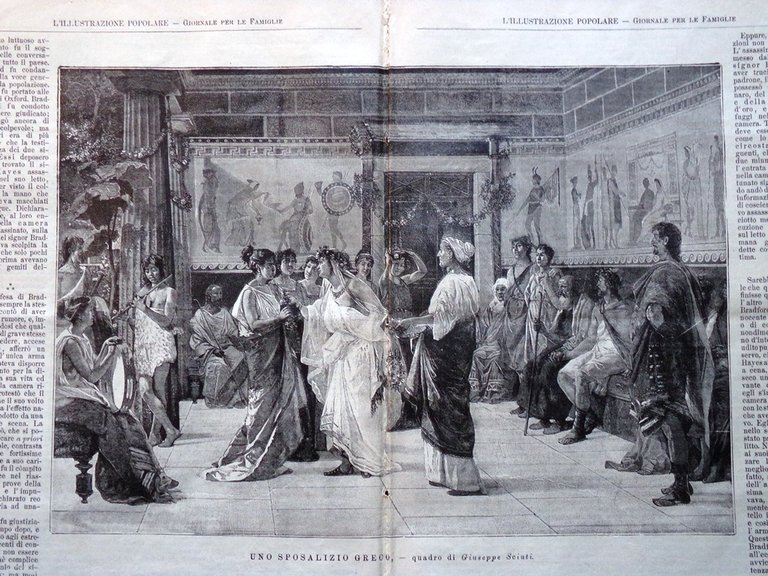 L'illustrazione Popolare 5 Aprile 1891 Suicidio De Meis Jacini Massaua …