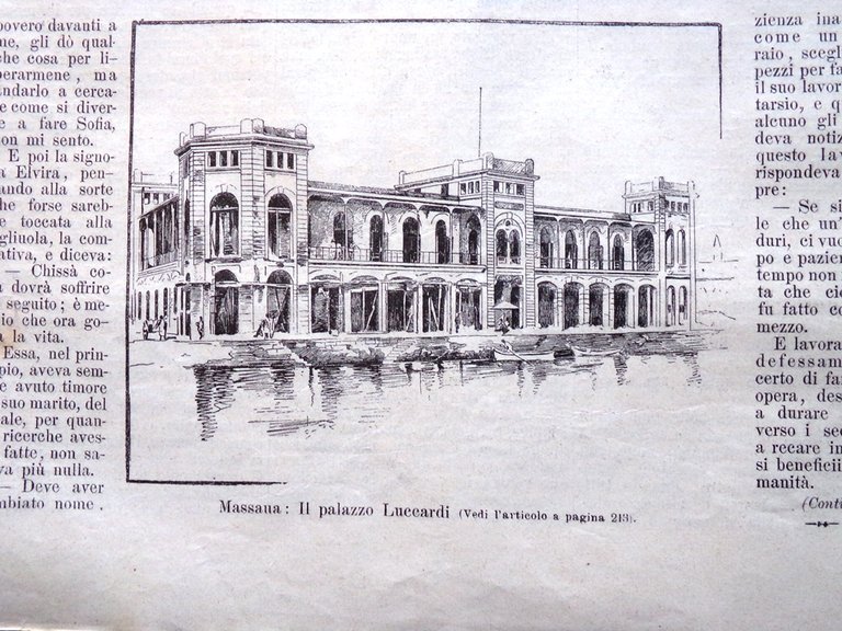 L'illustrazione Popolare 5 Aprile 1891 Suicidio De Meis Jacini Massaua …