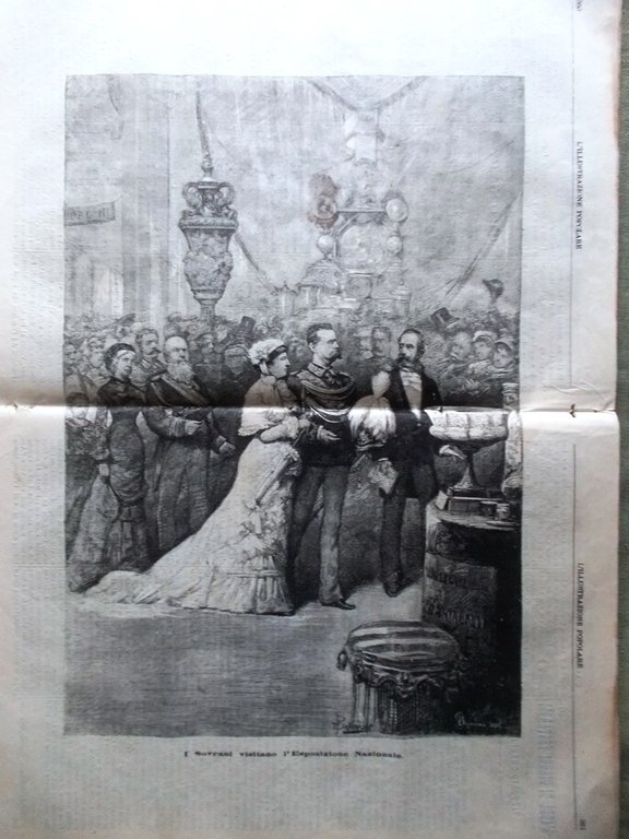 L'illustrazione Popolare 5 Giugno 1881 Tibet Fiume Monte Fuji Legnago …