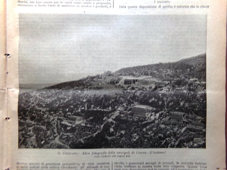 L'Illustrazione Popolare 5 Giugno 1913 Emigranti Rothschild Cirenaica Bonomelli