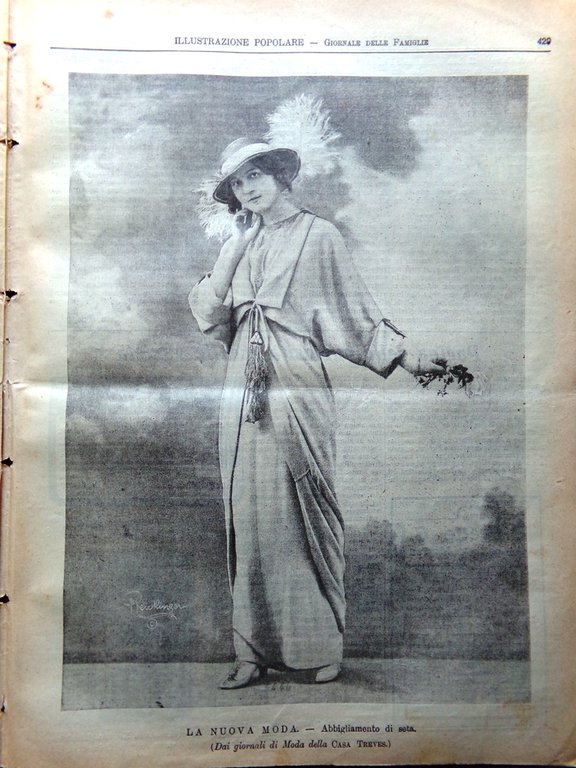 L'Illustrazione Popolare 5 Giugno 1913 Emigranti Rothschild Cirenaica Bonomelli