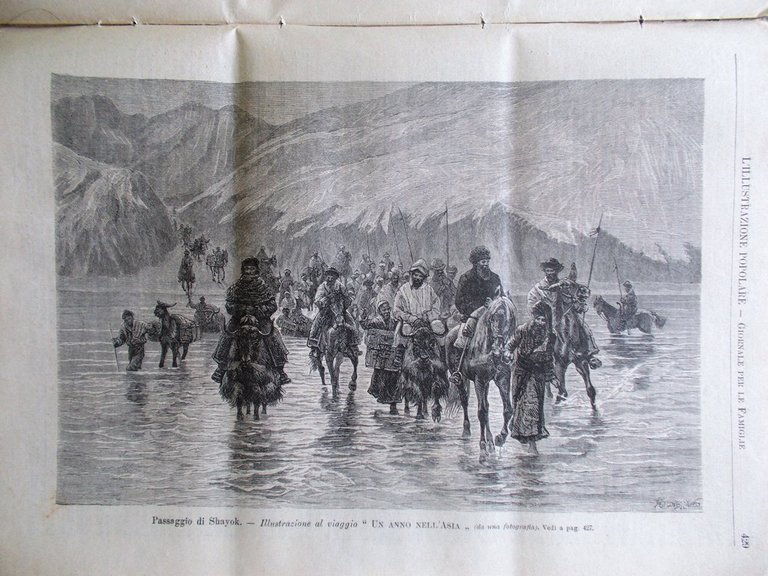 L'illustrazione Popolare 5 Luglio 1891 Munchenstein Panamick Corazzata Sicilia