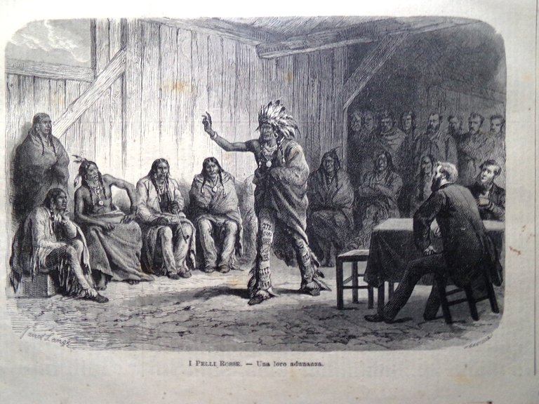 L'illustrazione Popolare 5 Maggio 1889 Esposizione di Parigi Indiani d'America