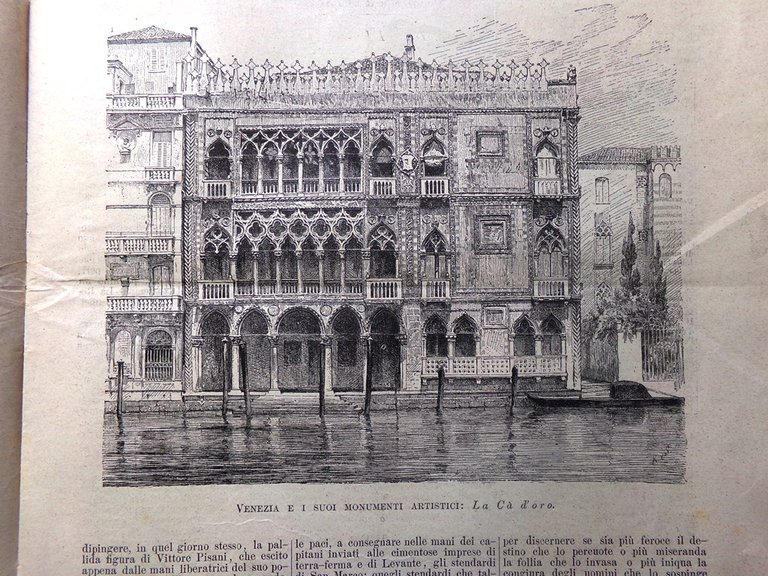 L'Illustrazione Popolare 5 Maggio 1895 Basilica di San Marco Lubiana …