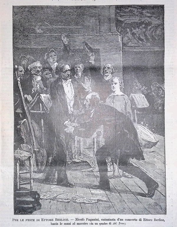 L'Illustrazione Popolare 5 Ottobre 1890 Hector Berlioz Incendio Colon Correnti