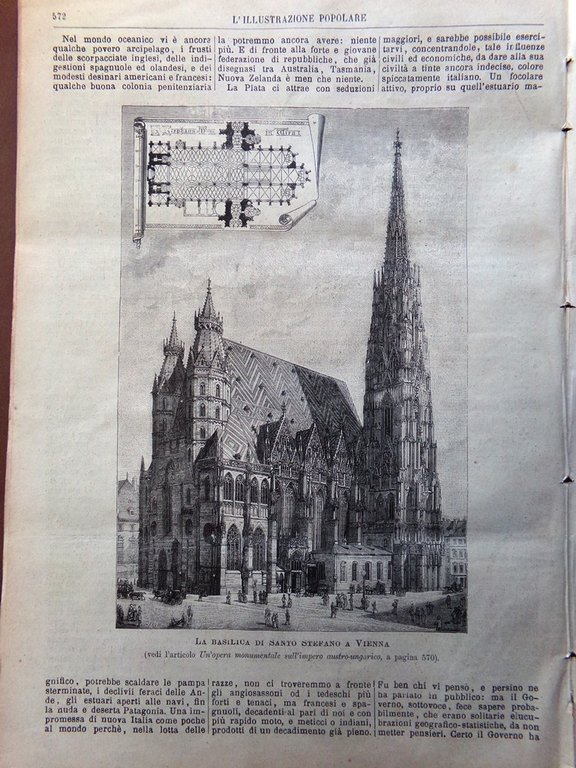 L'illustrazione Popolare 5 Settembre 1886 Centenario Luigi Galvani Arti Livorno