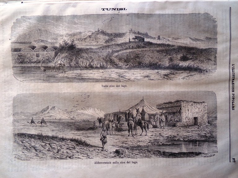 L'illustrazione Popolare 6 Marzo 1870 Castello di San Andrea Nizza …