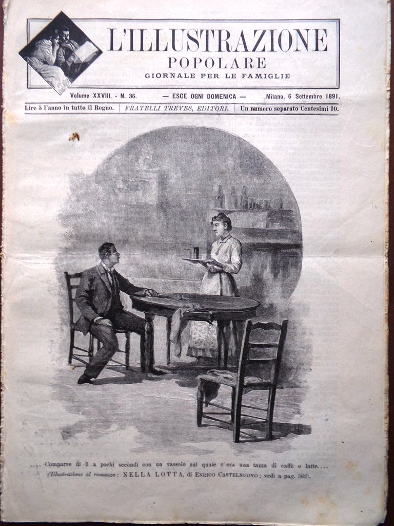 L'illustrazione Popolare 6 Settembre 1891 Feste di Mondovì Duca Abruzzi …