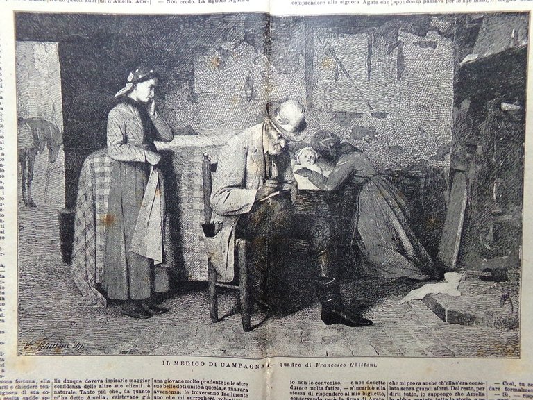 L'illustrazione Popolare 7 Aprile 1889 Ministri Giolitti La Cava Burgos …