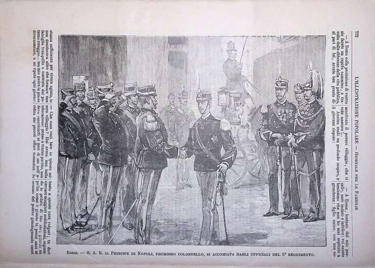 L'Illustrazione Popolare 7 Dicembre 1890 Nuovi Deputati Verdi Opera Boito …