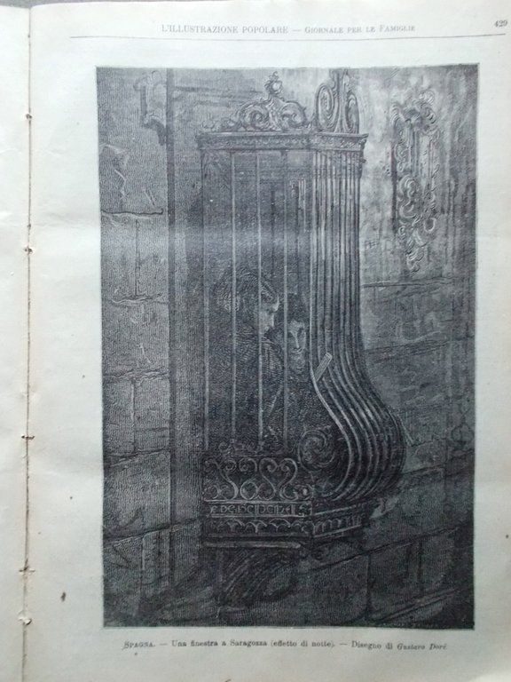 L'illustrazione Popolare 7 Luglio 1889 Pallamaglio Charles Alphand Bozzoli Quai