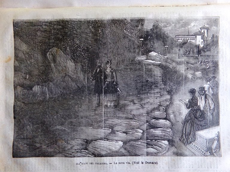 L'Illustrazione Popolare 7 Marzo 1872 Sangue Castelli Danimarca Scavi Palatino