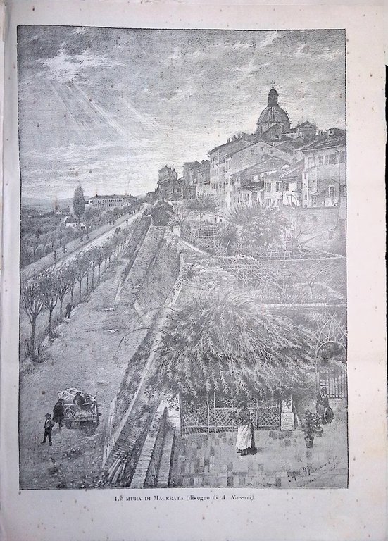 L'Illustrazione Popolare 7 Settembre 1890 Kassala Dervisci Fara Macerata Rossi