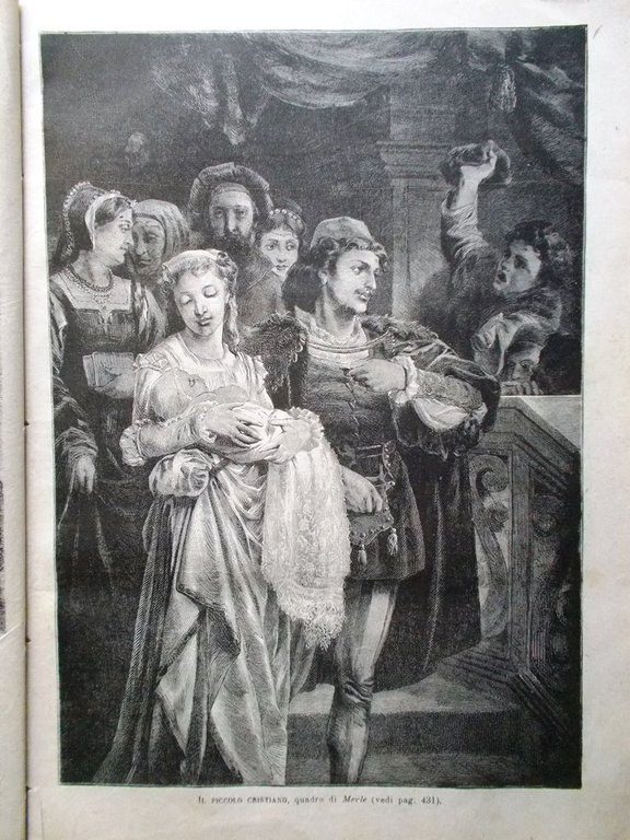 L'illustrazione Popolare 8 Luglio 1883 Villafranca Sanfelice Atto Vannucci Donne