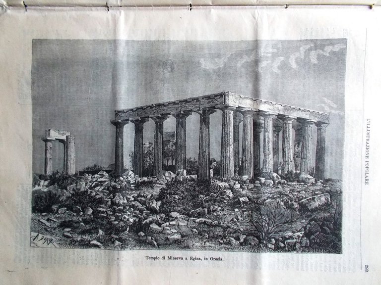 L'illustrazione Popolare 8 Maggio 1881 Monte Fuji Melbourne Duomo Parenzo …