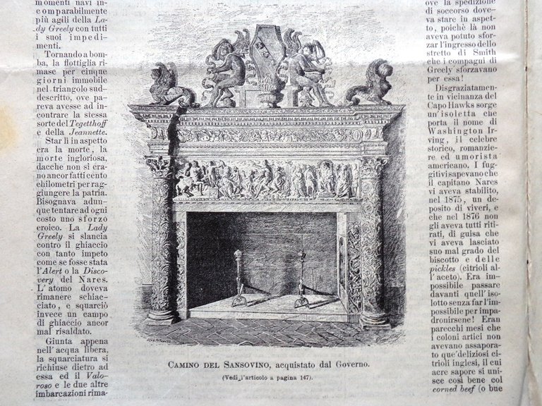 L'illustrazione Popolare 8 Marzo 1891 Massaua Magliani America Sansovino Sherman