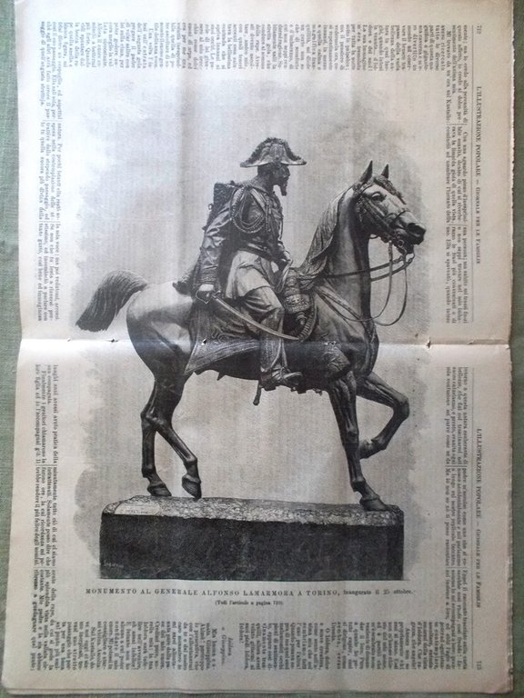 L'illustrazione Popolare 8 Novembre 1891 Passignano Montserrat Barabino Marmora | Immagine Gallery 4