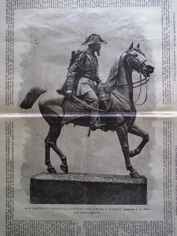 L'illustrazione Popolare 8 Novembre 1891 Passignano Montserrat Barabino Marmora | Immagine Gallery 3