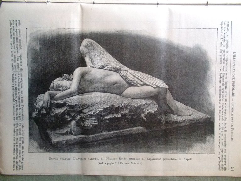 L'illustrazione Popolare 8 Novembre 1891 Passignano Montserrat Barabino Marmora | Immagine Gallery 7