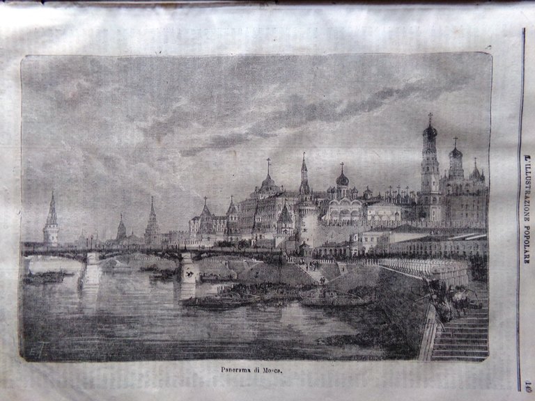 L'illustrazione Popolare 9 Gennaio 1870 Glais-Bizoin Mosca Isole Auckland Foche