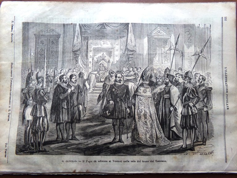 L'illustrazione Popolare 9 Gennaio 1870 Glais-Bizoin Mosca Isole Auckland Foche