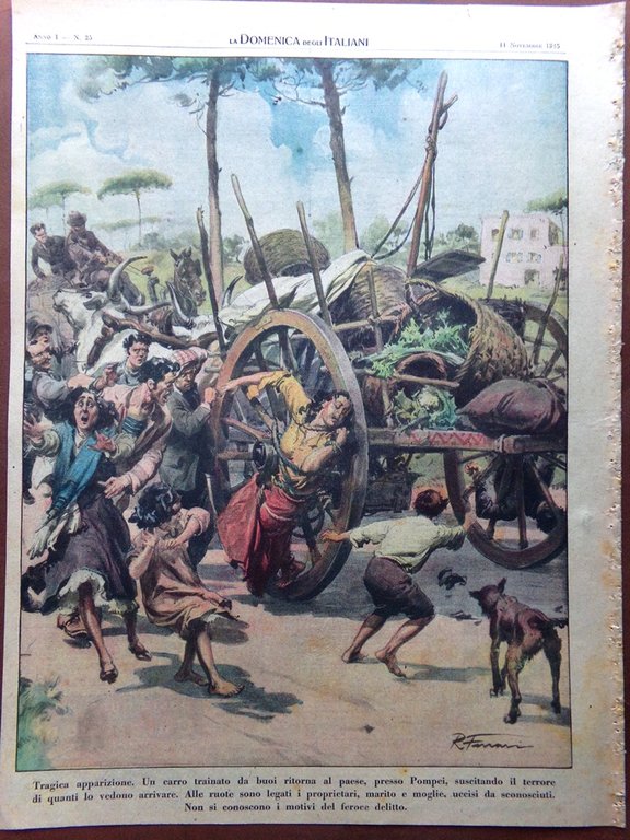 La Domenica degli Italiani Corriere 11 Novembre 1945 Borsa Strilloni …