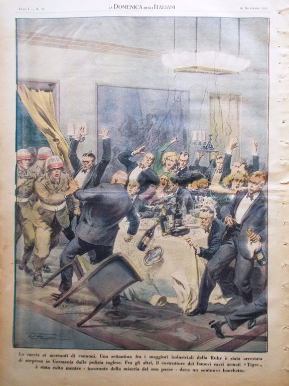 La Domenica degli Italiani Corriere 16 Dicembre 1945 Göring Hess …