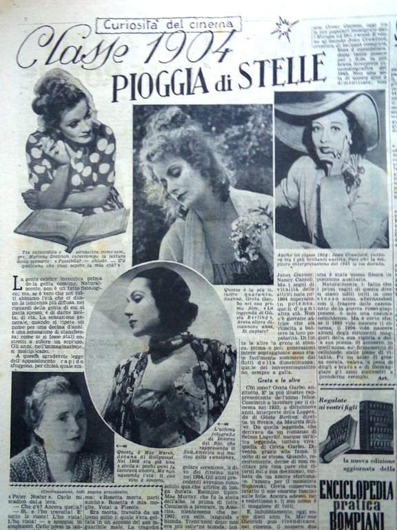 La Domenica degli Italiani Corriere 17 Febbraio 1946 Michelangeli Pio … | Immagine Gallery 7