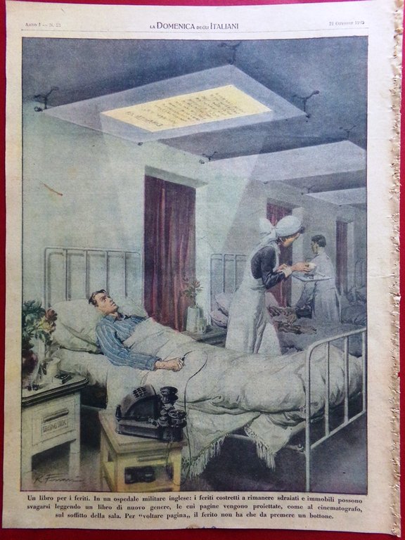 La Domenica degli Italiani Corriere 21 Ottobre 1945 Processo Campo …