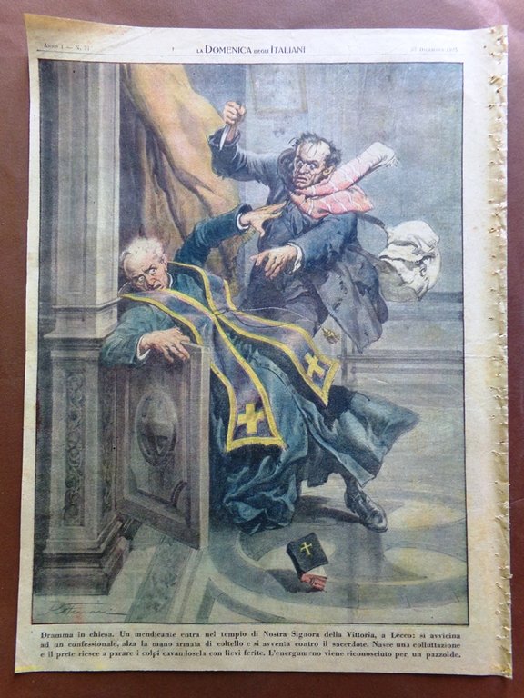 La Domenica degli Italiani Corriere 23 Dicembre 1945 Betlemme Presepe …