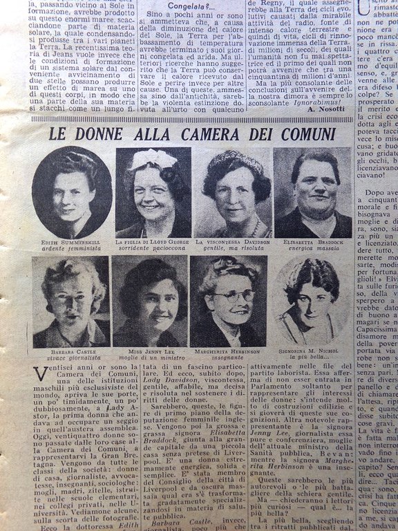 La Domenica degli Italiani Corriere 7 Ottobre 1945 Bomba Atomica …