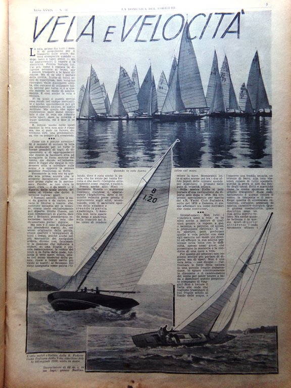 La Domenica del Corriere 1 Agosto 1937 Morte Guglielmo Marconi … | Immagine Gallery 2