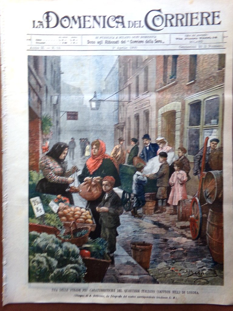 La Domenica del Corriere 1 Aprile 1900 Cassina Rizzardi Innsbruck …