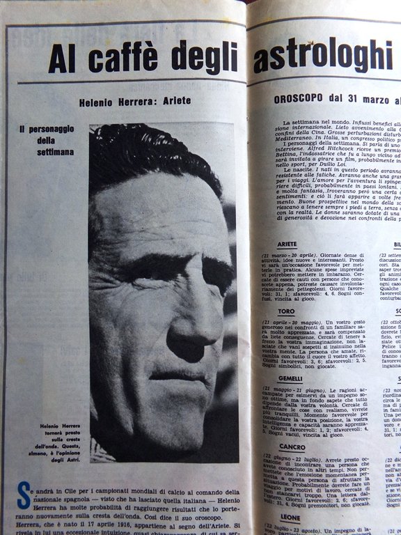 La Domenica del Corriere 1 Aprile 1962 Frati di Mazzarino …